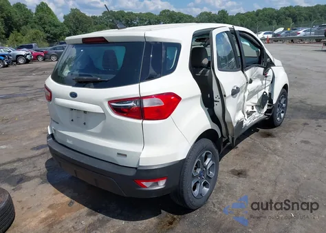 2020 Ford Ecosport S z USA, uszkodzony, nr VIN MAJ3S2FE7LC385779